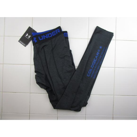 Under Armour ColdGear Twist Compression Leggings Black Men's Large - Picture 2 of 4